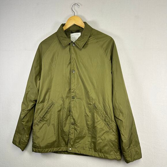 Urban Outfitters Jacket Mens Small Bomber‎ Flight Green Military Gorpecore - Picture 2 of 11